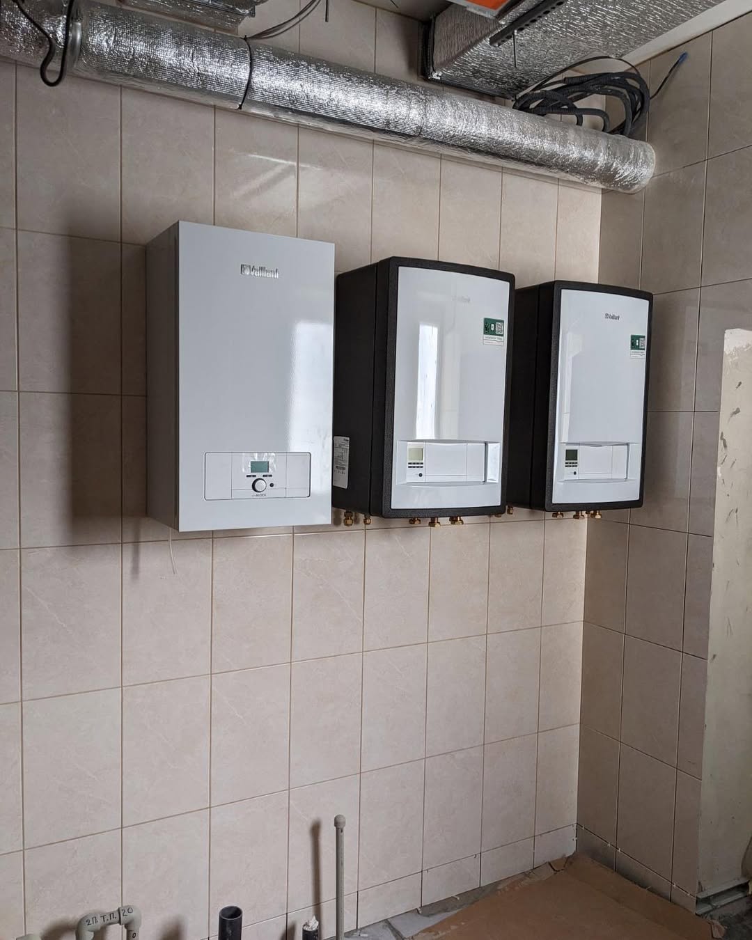 Система на двох теплових насосах